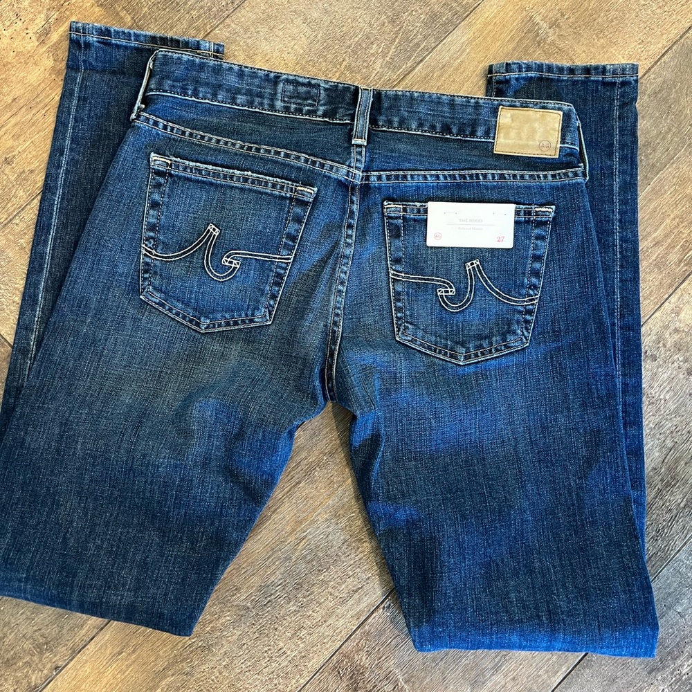 AG NWT Adriano Goldschmied "The Nikki" Relaxed Skinny jeans